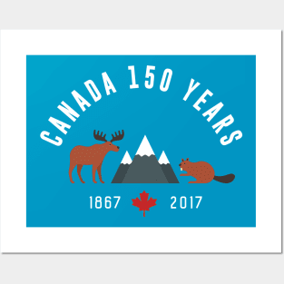 Canada 150th Birthday Celebration, 1867 - 2017 Posters and Art